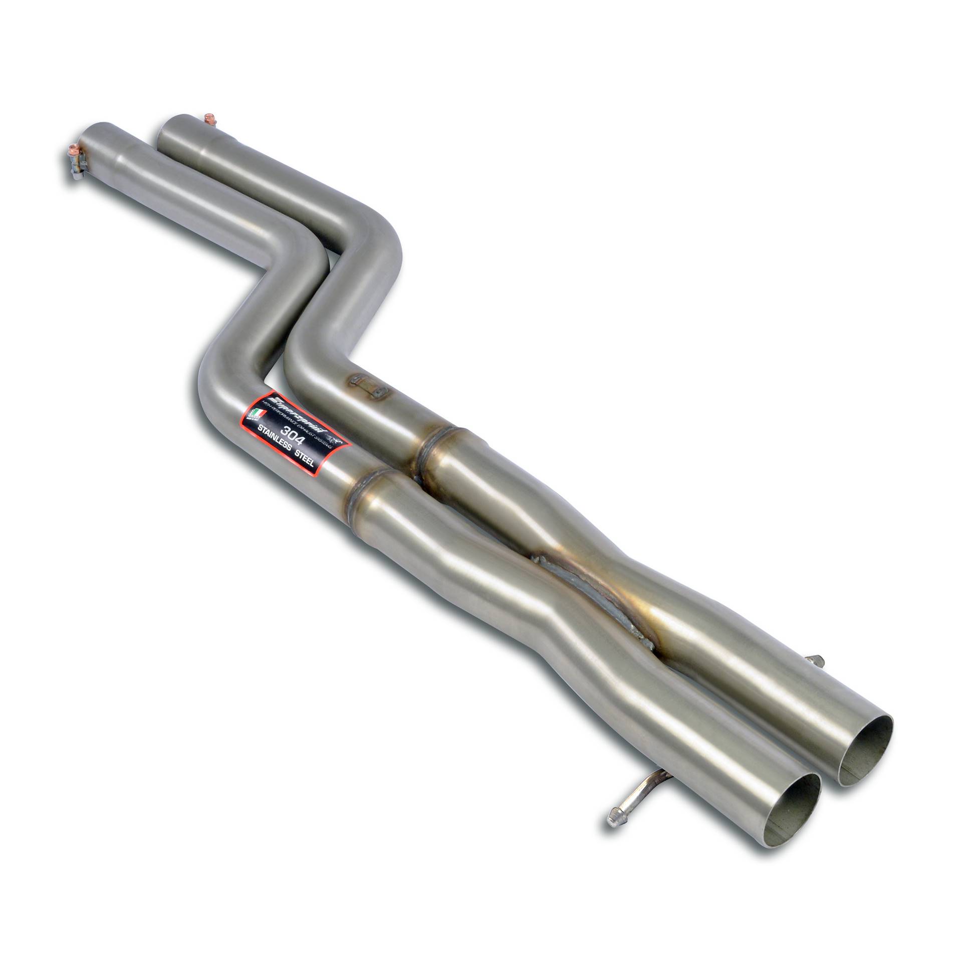Kit tubi anteriori Destro - Sinistro + "X-Pipe"
